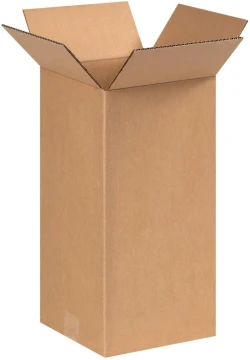6" x 6" x 14" Tall Cardboard Boxes