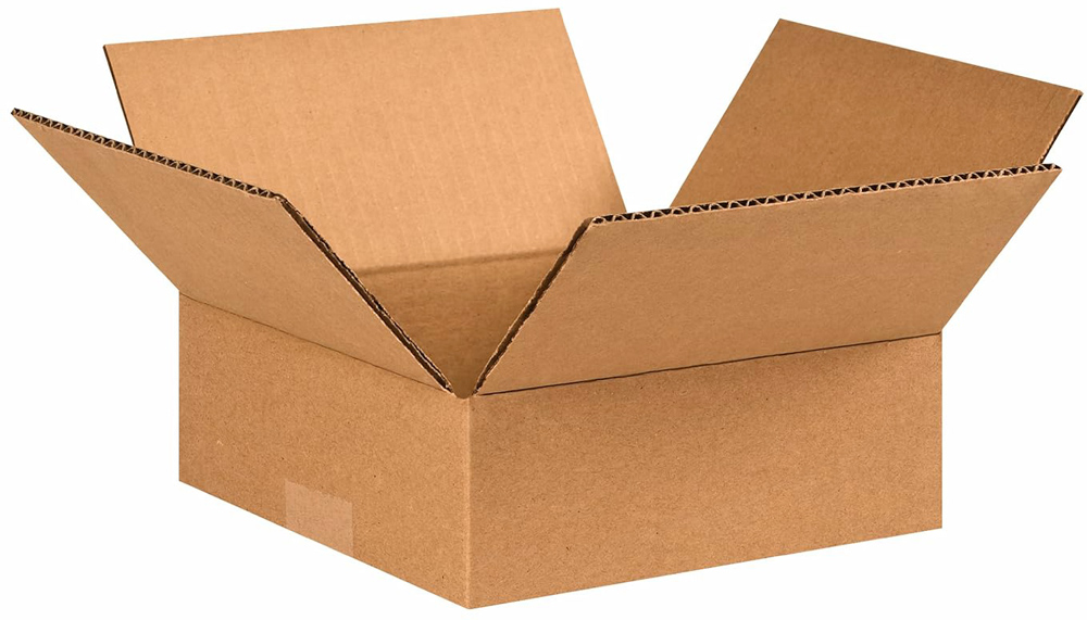 8 x 6 x 3 Corrugated Flat Boxes