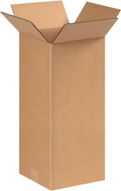 8" x 8" x 17" Tall Cardboard Boxes