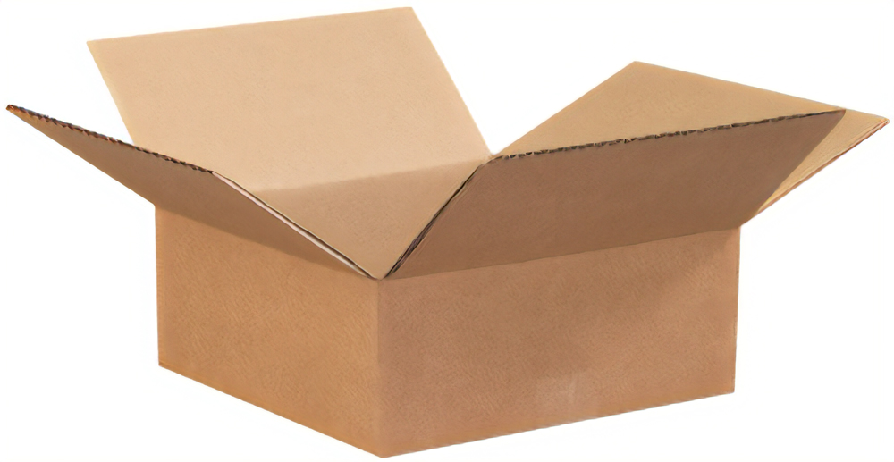 8 x 8 x 2 Corrugated Flat Boxes