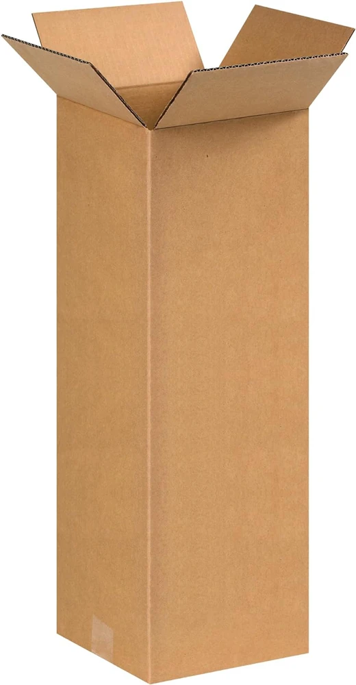 8 x 8 x 20 Corrugated Tall Boxes