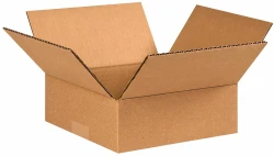8" x 8" x 3" Flat Cardboard Boxes