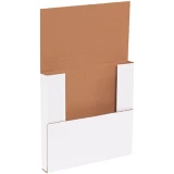 10.25x10.25x1 White Easy-Fold Mailers