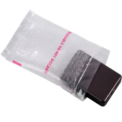 6" x 8" Bubble Zip Locking Bags