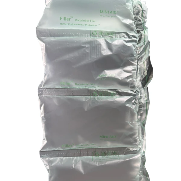 8 in x 4 in Filler Mini Air Clasi Film Perforation Perforation of 8 Inch x 4 inch Air Pillow Mini Air Clasi Film - 2296 ft roll