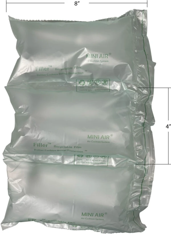 8 x 4 Filler Mini Air Clasi Film 8 x 4 Air Pillow Mini Air Clasi Film - 2296 ft roll