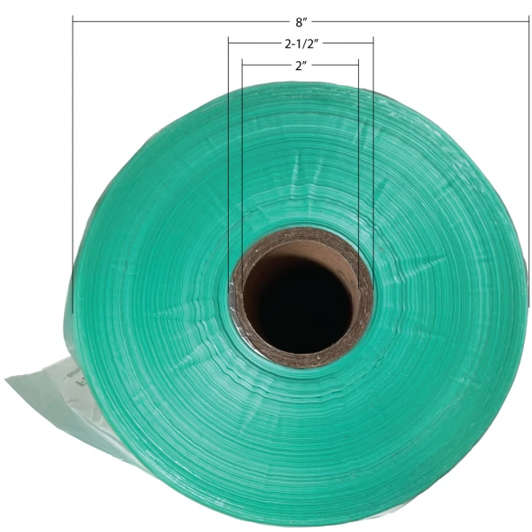 8 x 4 Filler Mini Air Clasi Film Core and Roll Dimensions 8 x 4 Air Pillow Mini Air Clasi Film Core and Roll Dimensions - 2296 ft roll