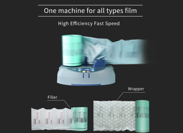 Mini Air Easi 2 Air Pillow Machine accepts all types of Air pillows Mini Air Easi 2 Air Pillow Machine accepts all types of Air pillows
