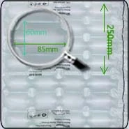 Multi Clasi Tube Wave Wrapper Roll Multi Clasi Tube Wave Wrapper Roll
