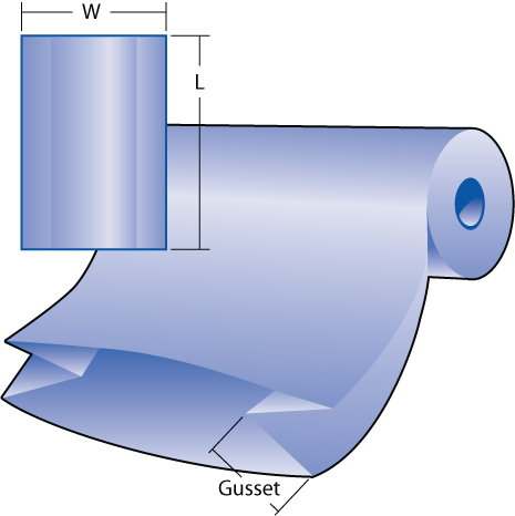 Custom Gusseted Poly Tubing