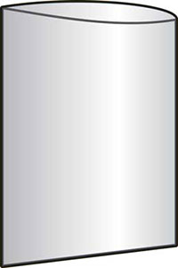 Expanded View of a Custom Side Seal (Side Weld) Poly Bag