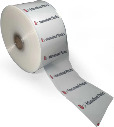 Custom Printed Poly Tubing Custom Printed Poly Tubing wiht International Plastics Logo