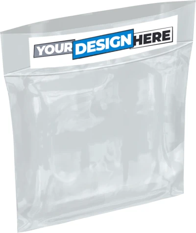 Custom Printed Zipper Locking Bag With Header