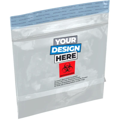 Custom Biohazard Specimen Bags