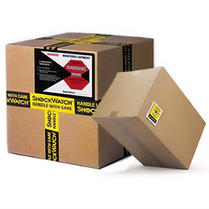 Damage Indicators on Caredboard Shipping box