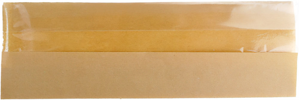 3.25 x 2 x 10.25 #ReadyFresh Kraft Paper Sandwich Bag with Window