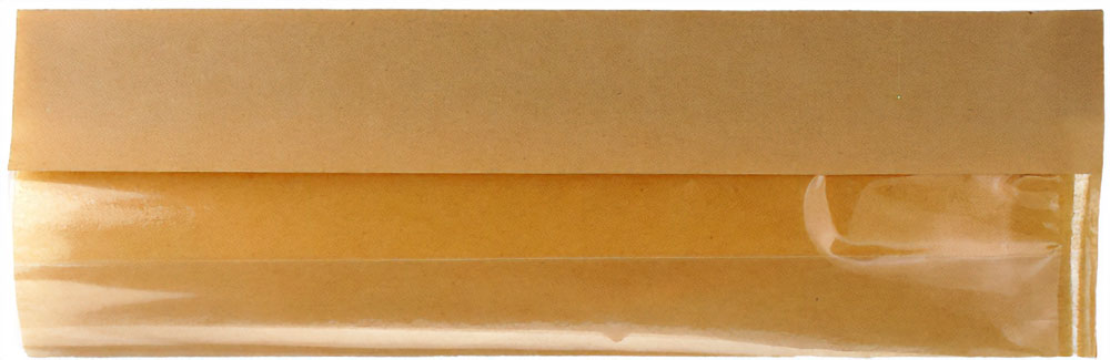 3.5 x 2.25 x 10.75 #ReadyFresh Kraft Paper Sandwich Bag with Window