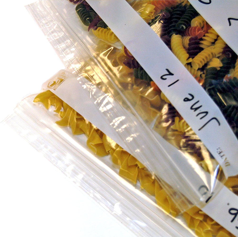 Sandwich Bag with White Strip