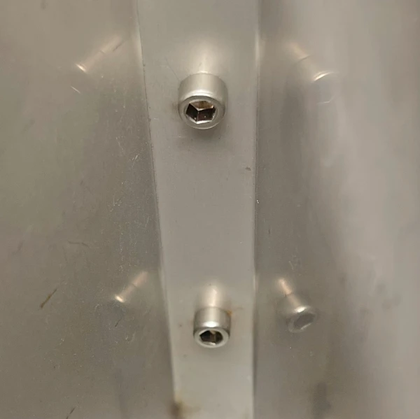 Stainless Steel Deli Bag Dispenser for Saddle Bags Hexagonal Nuts Deli Bag Dispenser Hexagonal N uits