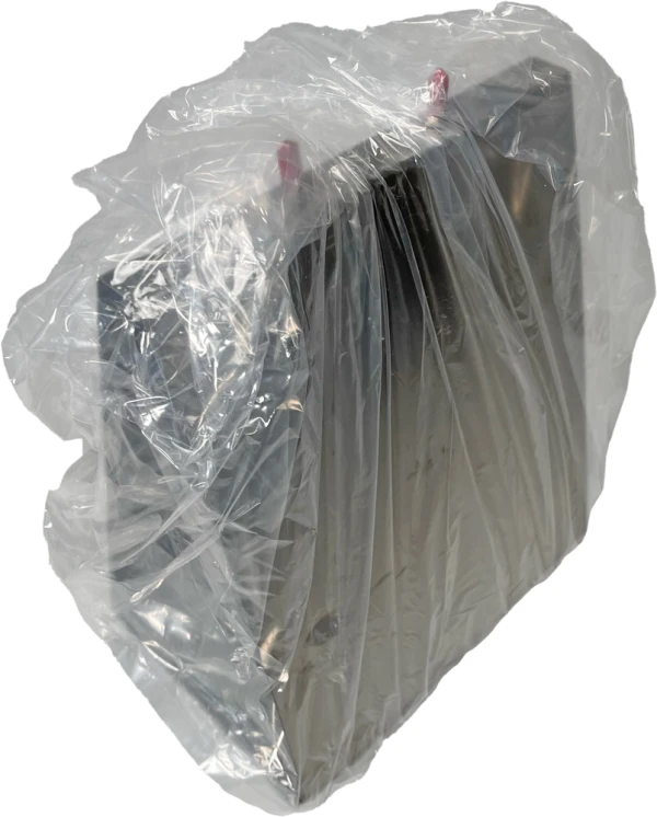 Stainless Steel Deli Bag Dispenser for Saddle Bags Protective Layer Deli Bag Dispenser Protective Plastic Bag
