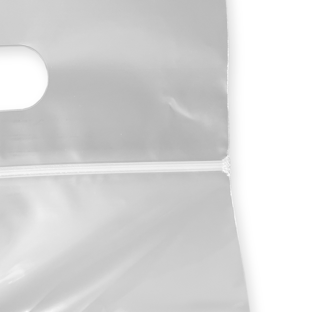 9 x 12 .003 Clearzip Handle Bags Ziplock