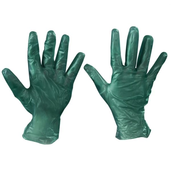 Vinyl Disposable Gloves 6.5 mil -M Disposable Vinyl Gloves