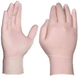 Ivory Disposable Latex Gloves - Chlorinated - Extra Large