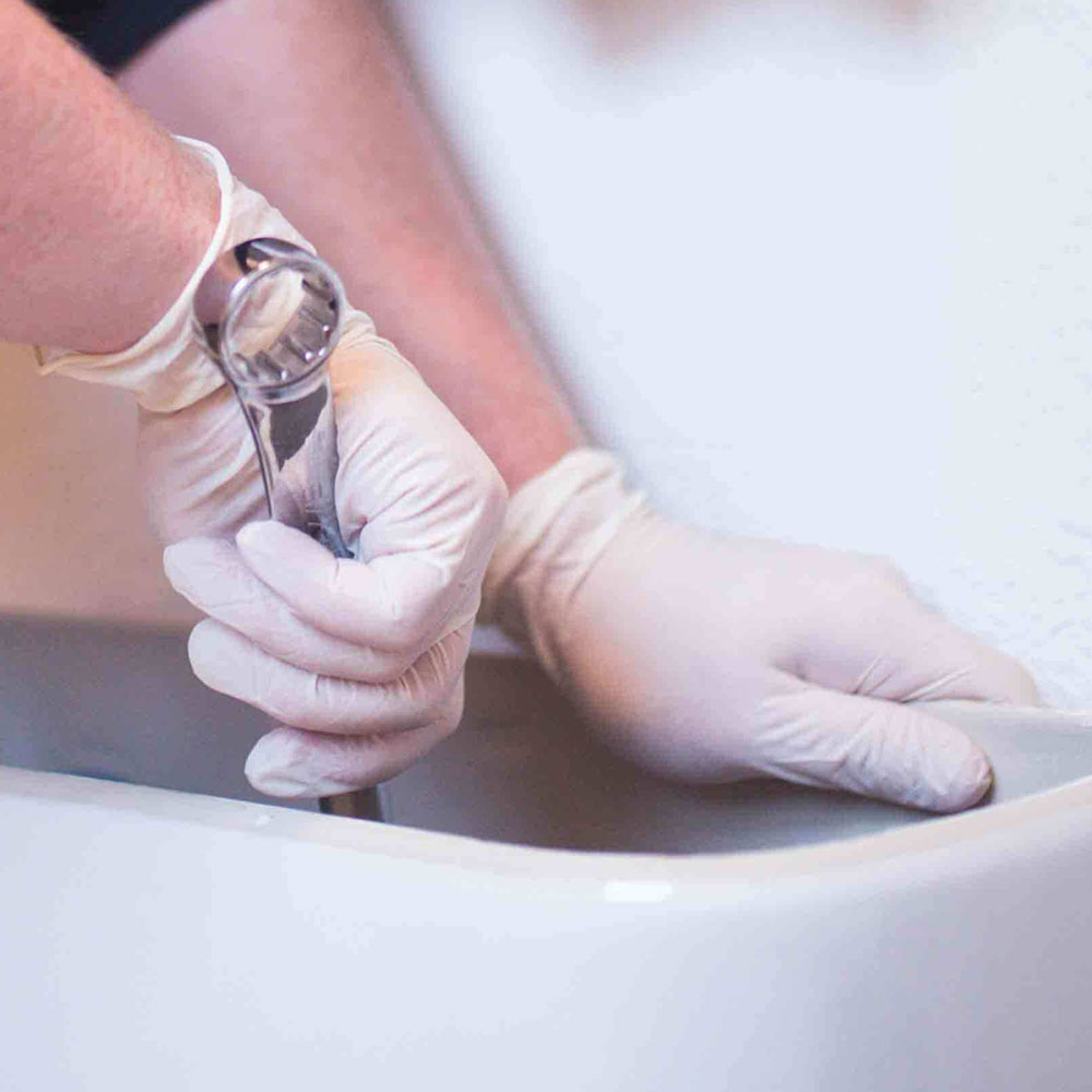 Ammex Industrial Latex Gloves 3 mil - Large Puncture Resistant