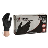GlovePlus Premium Black Nitrile Gloves 5-6 mil - Medium