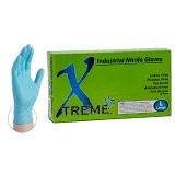 Xtreme Standard Blue Nitrile Gloves 3 mil - Extra Large