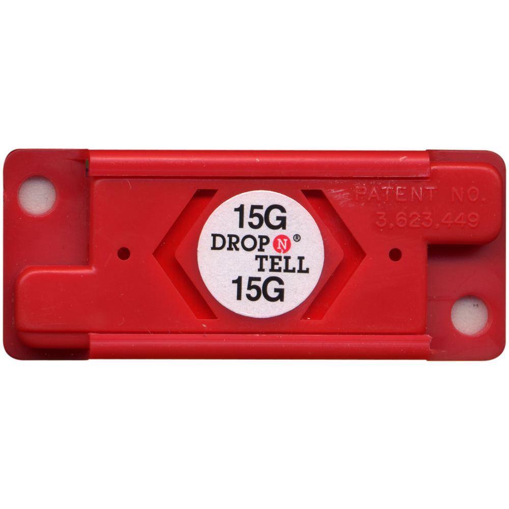 Drop-N-Tell 15G Resetting Fragile Items Damage Indicator