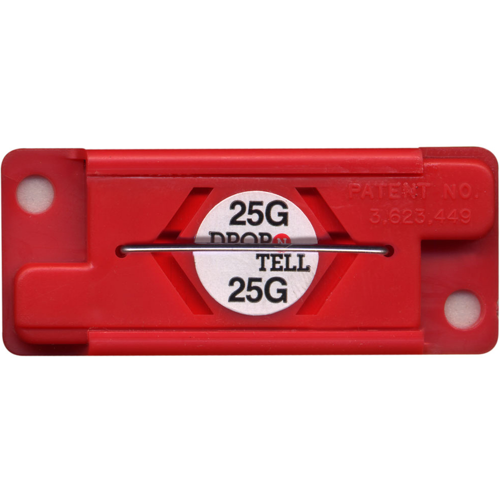 Drop-N-Tell 25G Resetting Electronics Damage Indicator