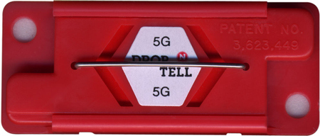 Drop-N-Tell 5G Non Resetting Very Sensitive Damage Indicator