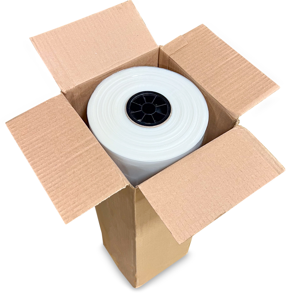 Case of 55 Gallon Drum Cap Sheets - 2 Mil Clear Plastic 34 x 34