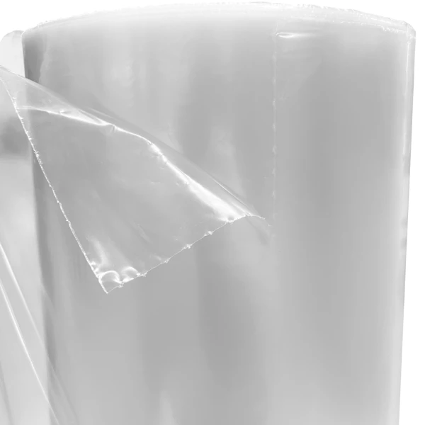 34 x 34 2 Mil Plastic Drum Cap Sheet Perforation Close up of 55 Gallon Drum Cap Sheet - 2 Mil Clear Plastic 34 x 34 Perforation