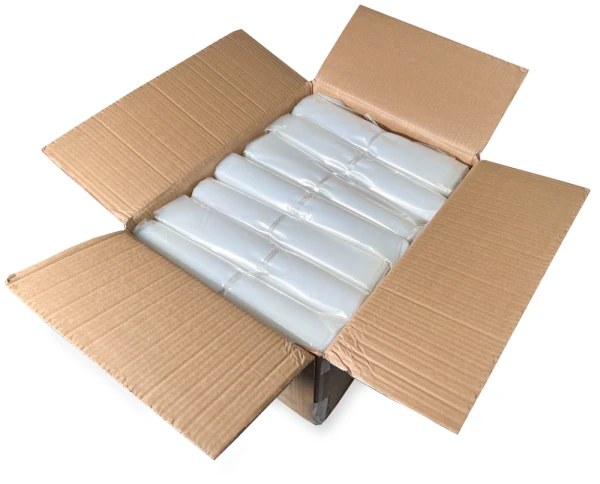 15 Gallon 25 x 48 4 Mil Round Bottom Bucket Liners Case 15 Gallon Bucket Round Bottom Liners - 4 Mil Clear Plastic 25 x 48 Case