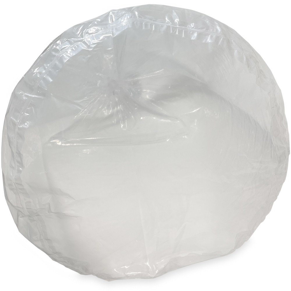 Close up of 30 Gallon 30 x 36 4 Mil Round Bottom