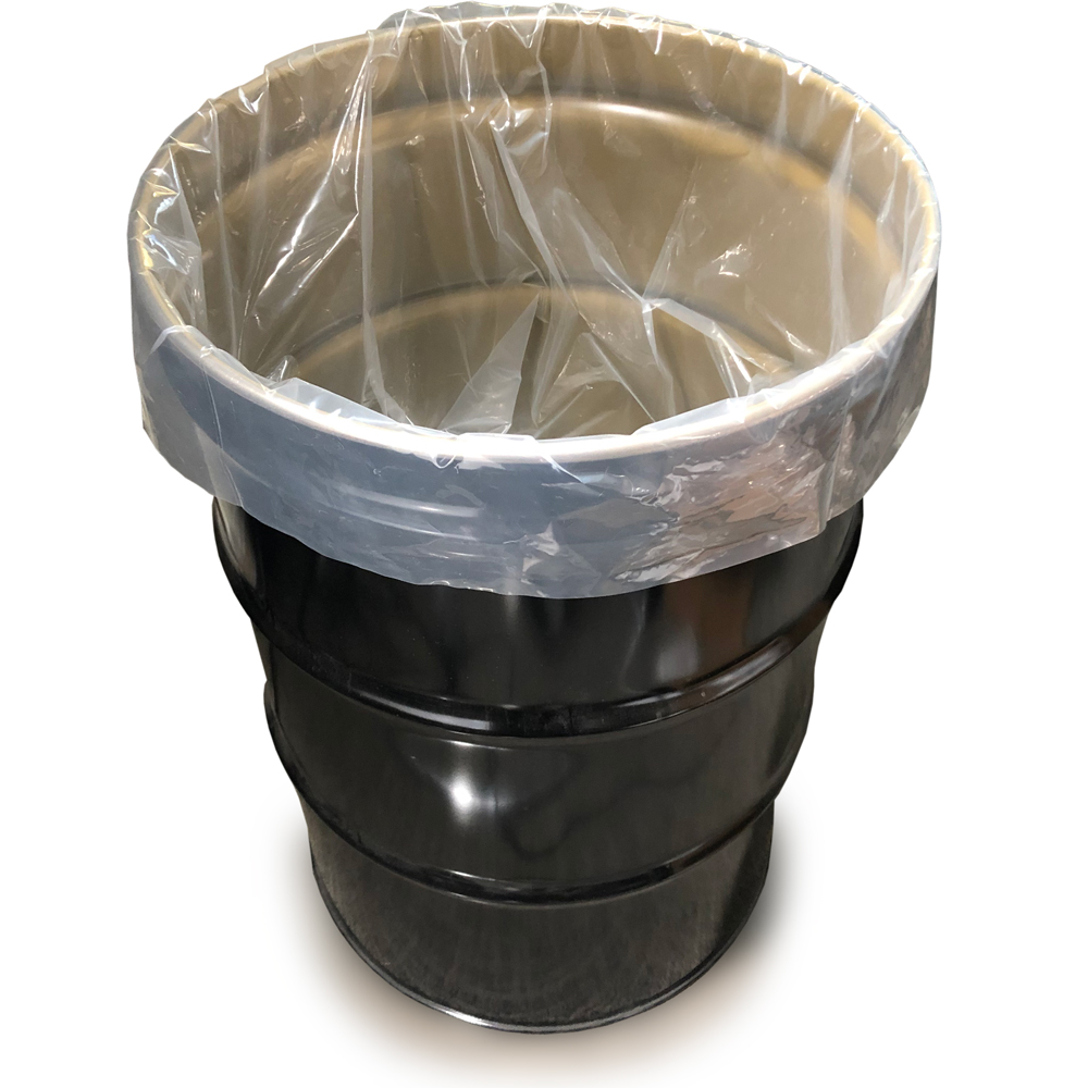 30 Gallon 4 mil Round Bottom Drum Liner 30" x 36"