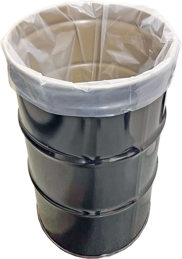 30 Gallon 30x48 4 Mil Round Bottom Drum Liners 30 Gallon Round Bottom Drum Liners - 4 Mil Clear Plastic 30 x 48