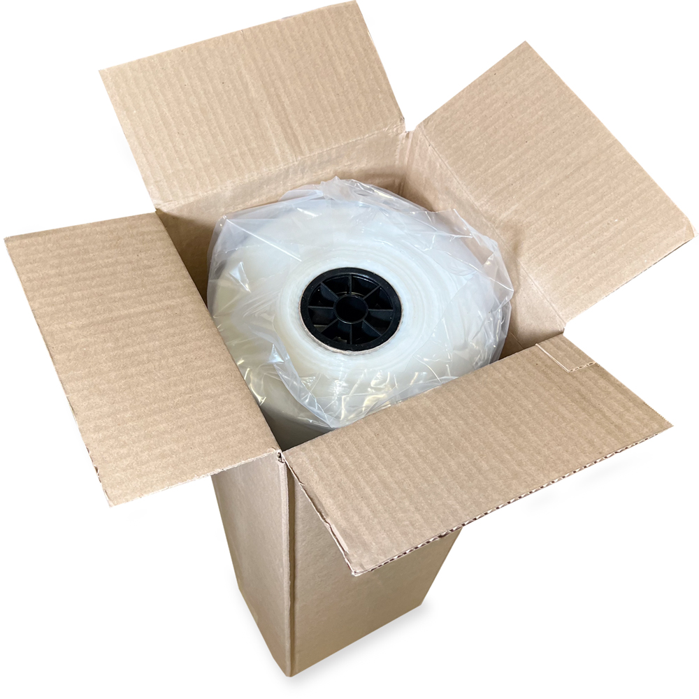 Case of 55 Gallon Drum Cap Sheet - 2 Mil Clear Plastic 30 x 30