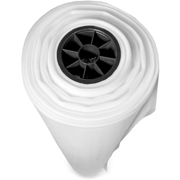 55 Gallon Drum Liners - 4 Mil Clear Plastic 38 x 63 On Rolls