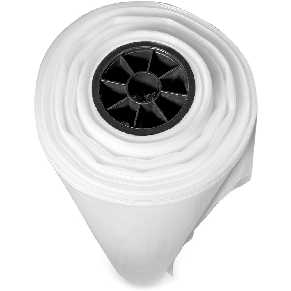 55 Gallon Drum Liners - 4 Mil Clear Plastic 38 x 63 On Rolls