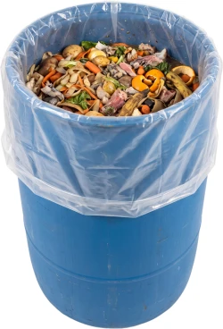 38" x 64" 55 Gallon Drum Liners - 4 Mil