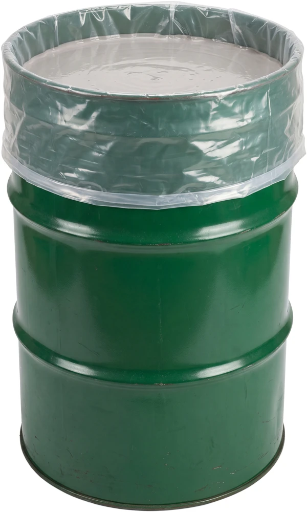38 x 64 55 Gallon Drum Liners - 3 Mil 38 x 64 3 Mil Case Packed 55-60 Gallon Drum Liners
