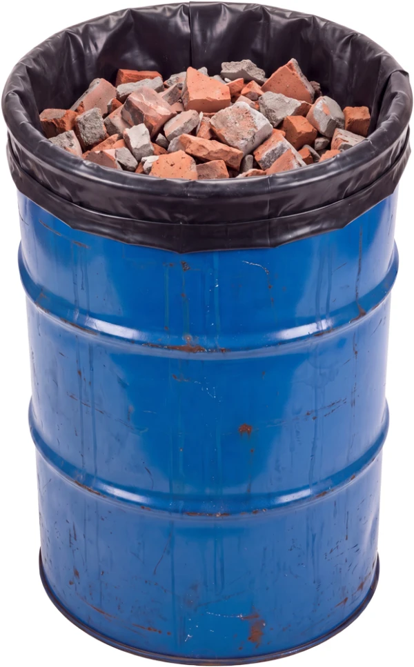 38 x 65 6 Mil Case Packed 55-60 Gallon Drum Liners