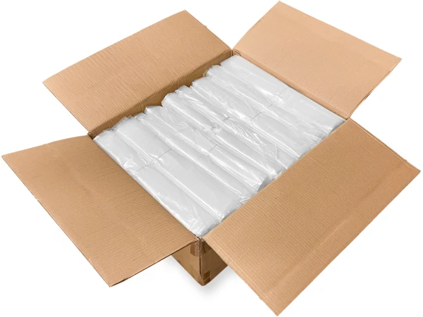 5 Gallon 19 x 15 4 Mil Round Bottom Pail Liners Case 5 Gallon Pail Round Bottom Liners - 4 Mil Clear Plastic 19 x 15 Case