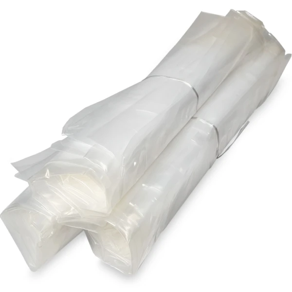 5 Gallon 19 x 15 4 Mil Round Bottom Pail Liners Inner Packs Inner Packs of 5 Gallon Pail Round Bottom Liners - 4 Mil Clear Plastic 19 x 15