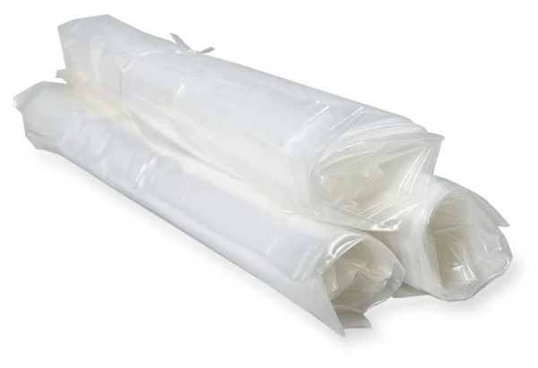 5 Gallon 19 x 15 4 Mil Round Bottom Pail Liners Innerpacks 5 Gallon Pail Round Bottom Liners - 4 Mil Clear Plastic 19 x 15