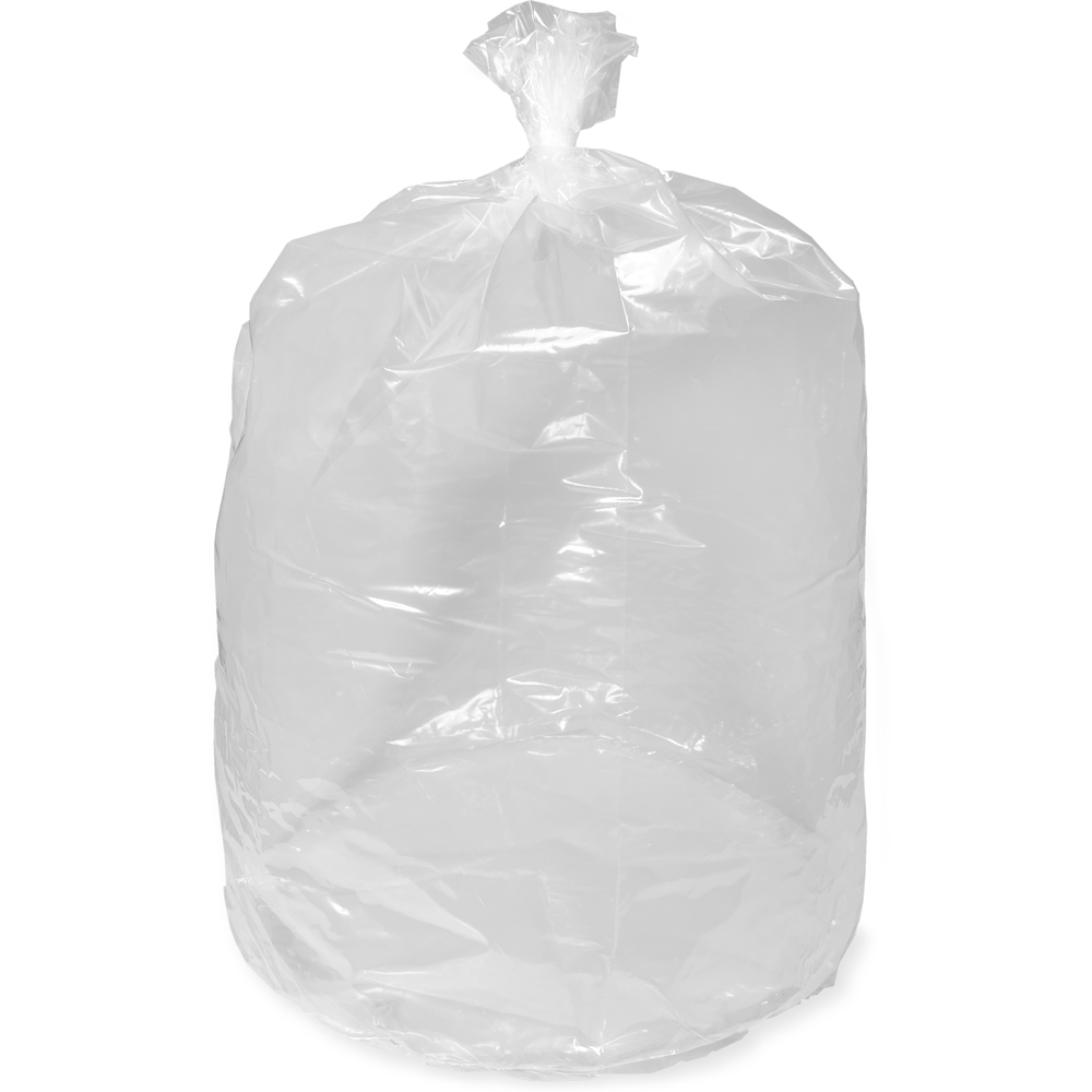 Physical 55 Gallon Drum Round Bottom Liner - 4 Mil Clear Plastic 37 x 40