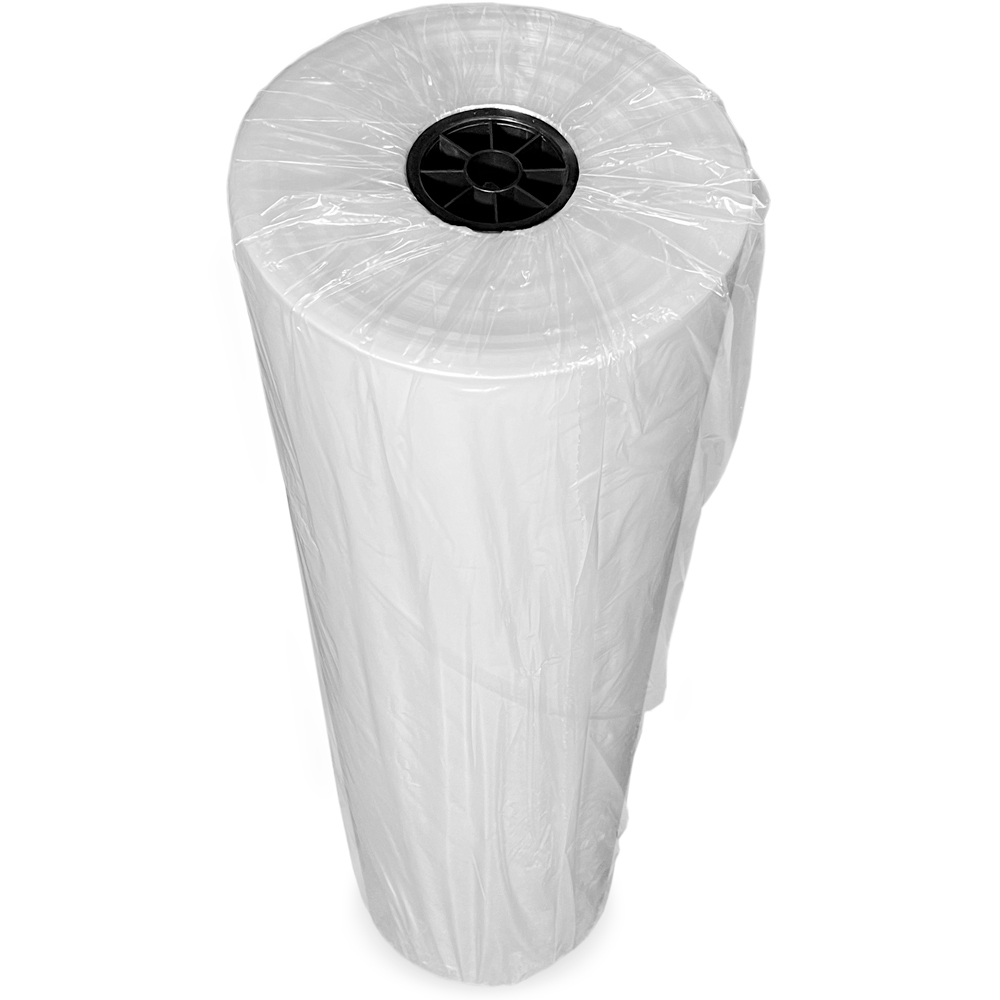 55 Gallon Drum Liners 2 Mil Clear Plastic 38 x 65 On Rolls
